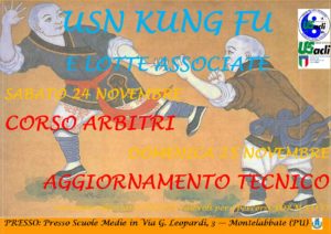 23 24 marzo 2019 USN KUNG FU