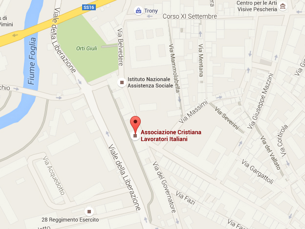 mappa acli pesaro